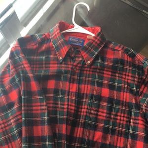 Vintage Pendleton Virgin Wool Tartan Plaid Shirt